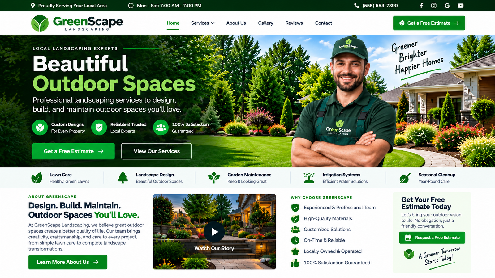 LocalFlow Plumbing Website Preview